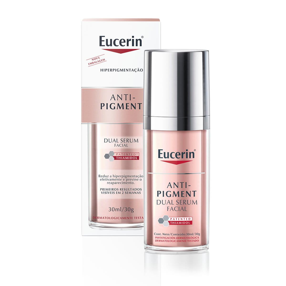 Linha AntiPigment Tudo para hiperpigmentação Eucerin Brasil